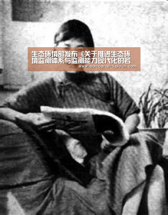生态环境部发布《关于推进生态环境监测体系与监测能力现代化的若干意见(征求意见稿)》“开云竞猜”(图1) 开云电竞