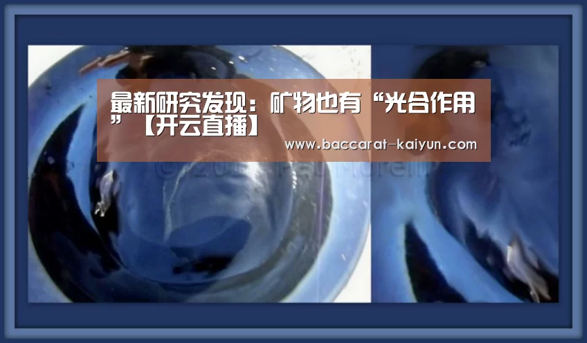 最新研究发现:矿物也有“光合作用”【开云直播】(图4) 开云赛事